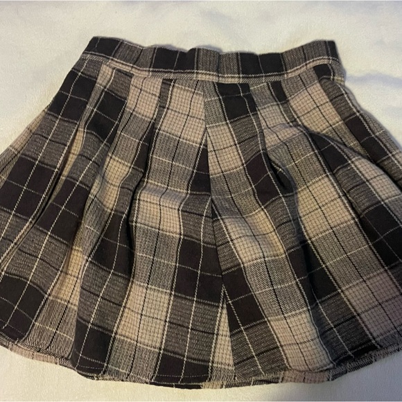 Shein Brown Plaid Shirt - Picture 1 of 2